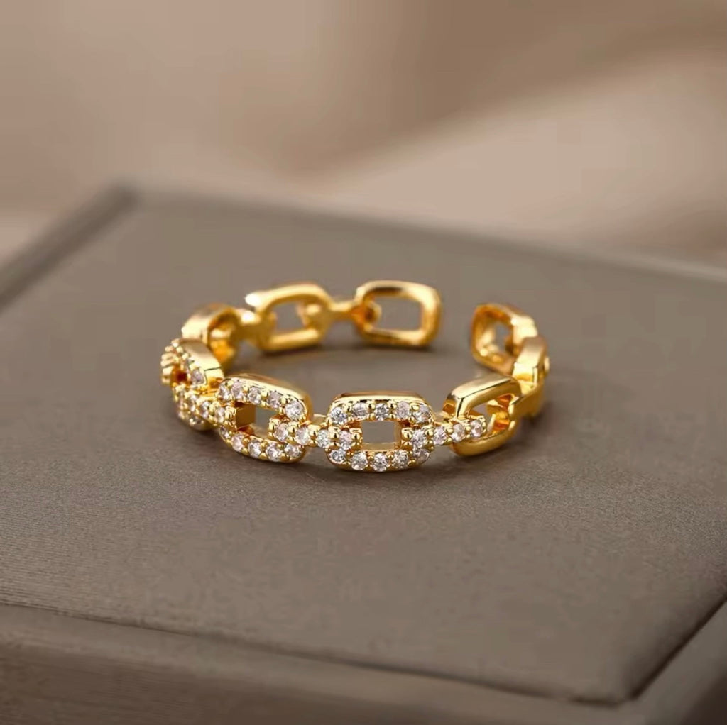 Bague Chaîne Royale